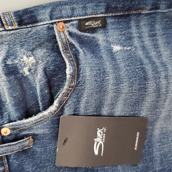 SILVER Frisco High-Rise straight leg jeans - Picture 3 of 8